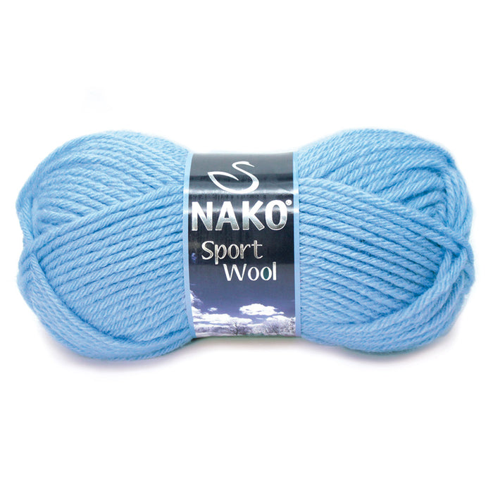 Nako Sport Hand Knitting Yarn Blue
