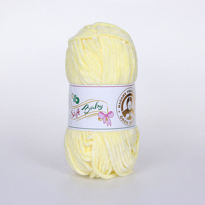 Soft Baby Hand Knitting Yarn Yellow