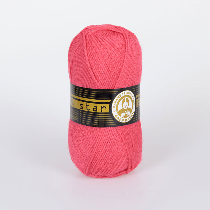 Star Hand Knitting Yarn Bright Pink