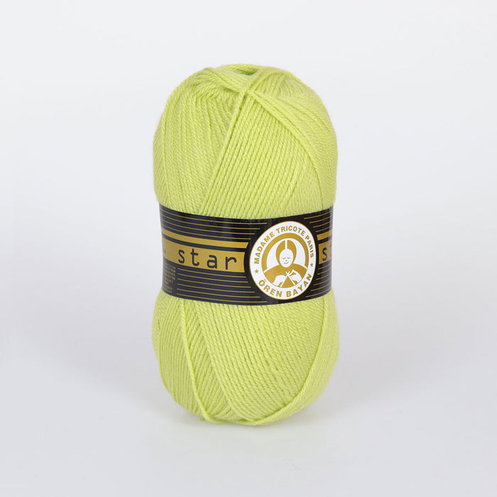 Star Hand Knitting Yarn Light Green