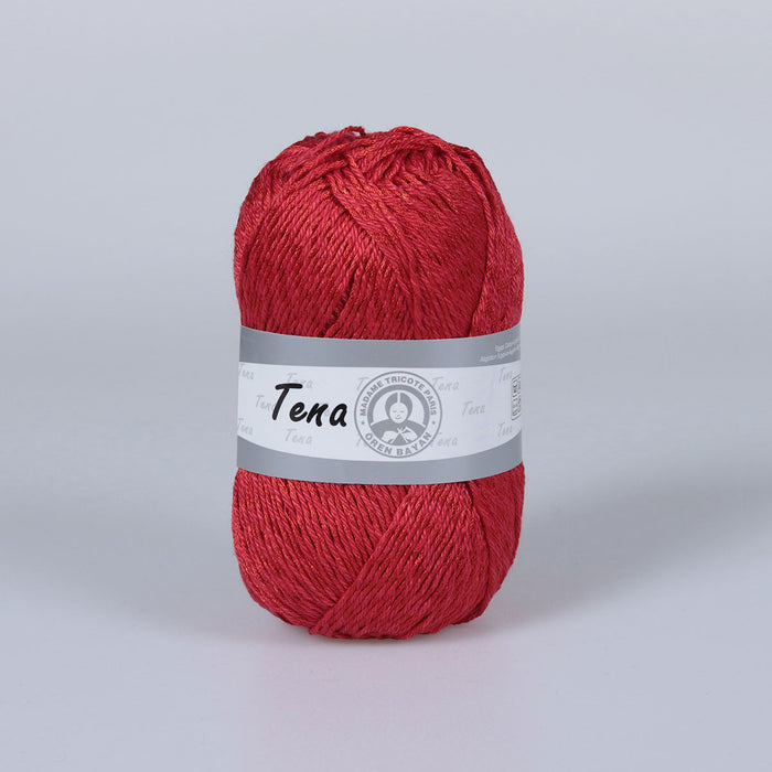 Tena Hand Knitting Yarn Red