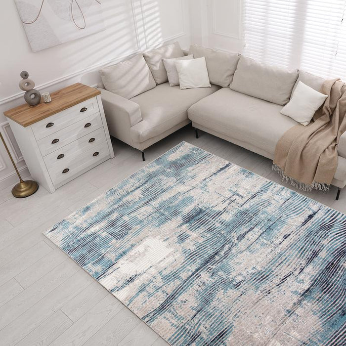 Alin Blue Grey Rug - 04388A