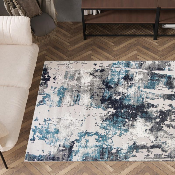 Alin Blue Grey Rug - 06734E