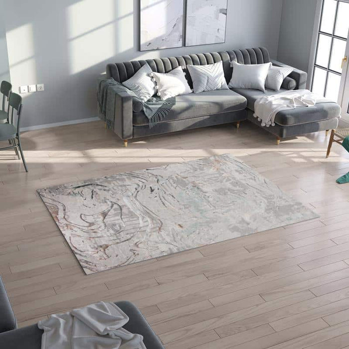 Artist Grey Wave Rug