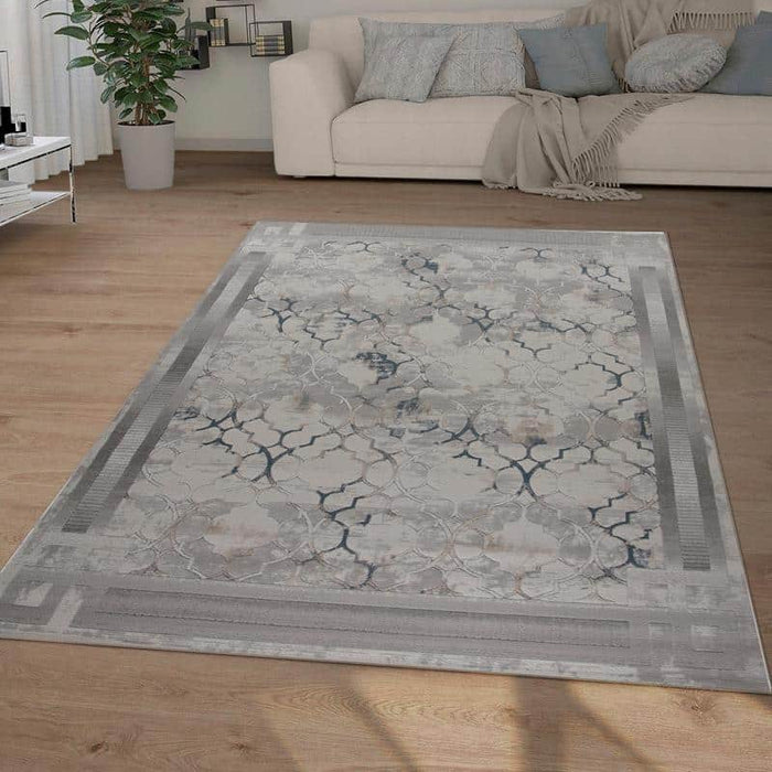 Boutique Light Blue Rug - JAG10687A