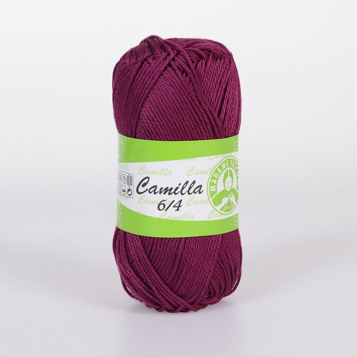 Camilla Hand Knitting Yarn Burgundy