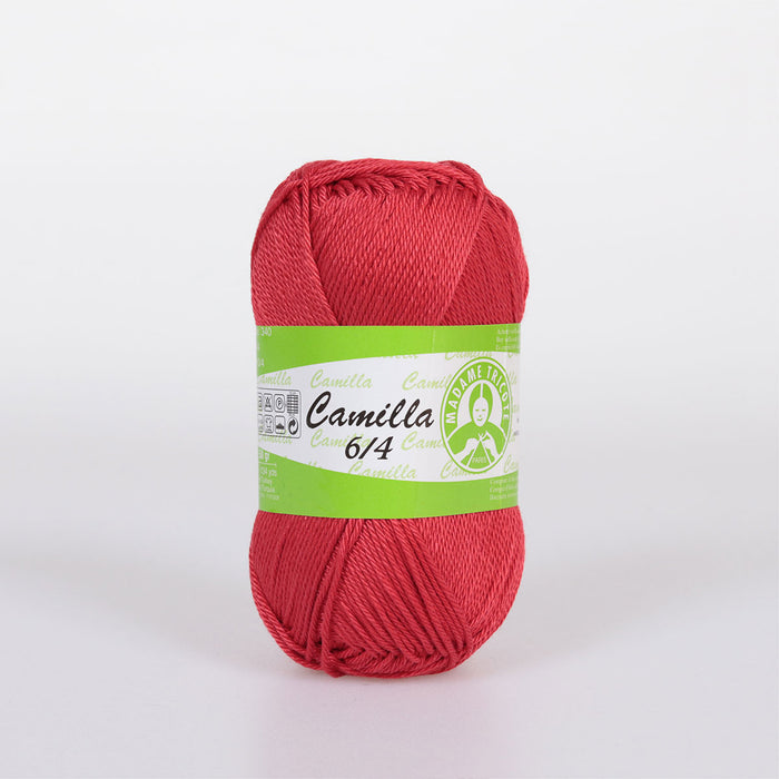 Camilla Hand Knitting Yarn Red