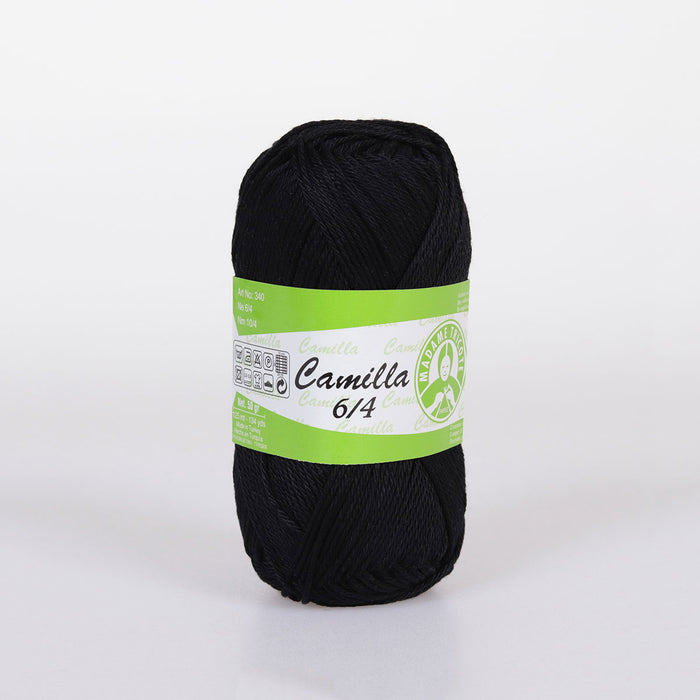 Camilla Hand Knitting Yarn Black