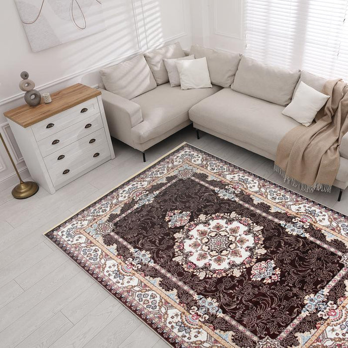 Classic Brown Rug -  01055F