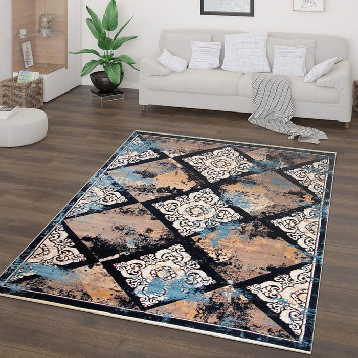 Classic Navy Rug - 04545B