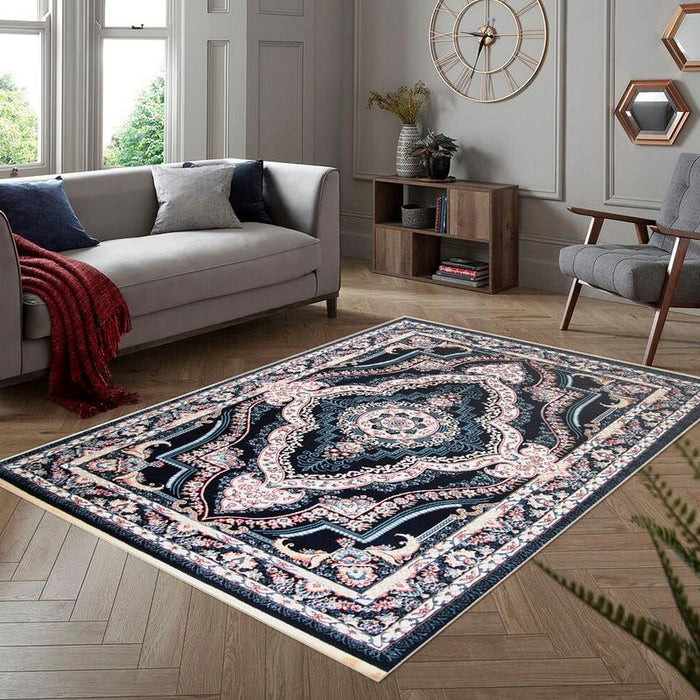 Classic Navy Rug - 04735B