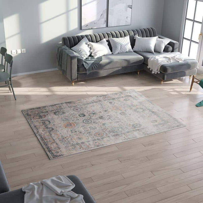 Dejavu Grey Cream Rug - 39922A