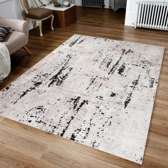 Diamond Black Rug - C1385