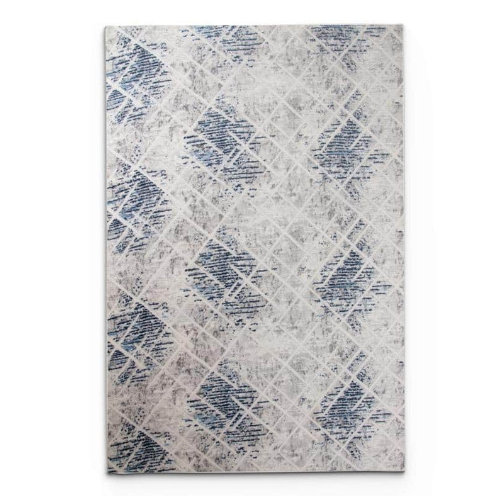 Digital Cube Line Washable Rug