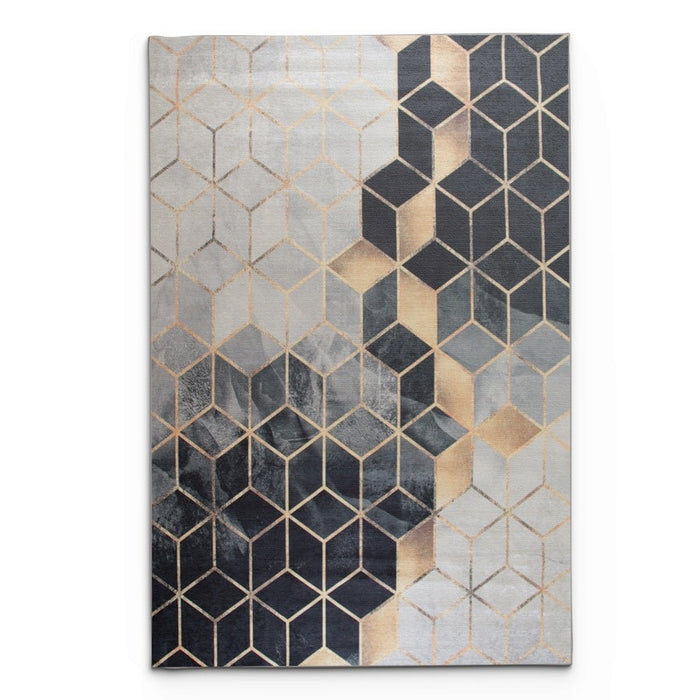 Digital Honeycomb Rug