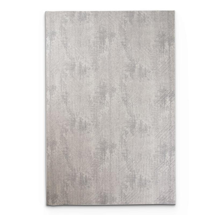 Digital Soft Grey Washable Rug