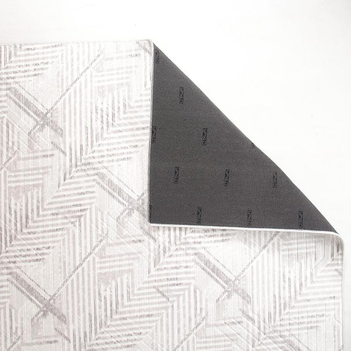 Digital Softy Grey Washable Rug