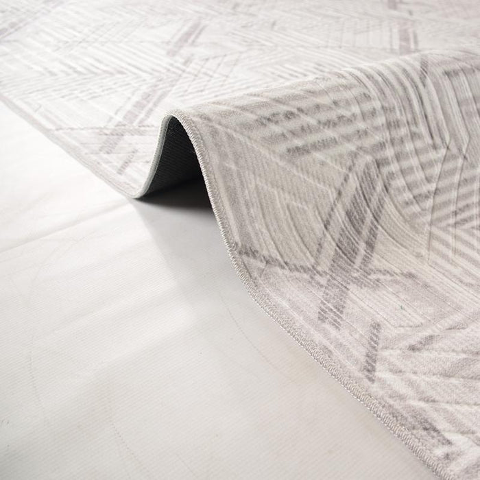 Digital Softy Grey Washable Rug