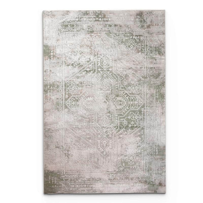 Diva Cream Green Rug - MR242