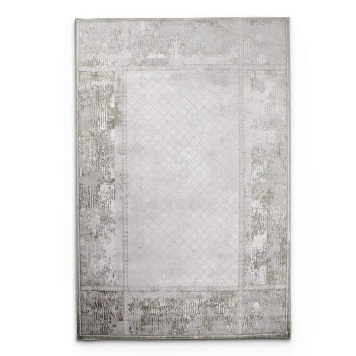 Diva Cream Green Rug - MR408