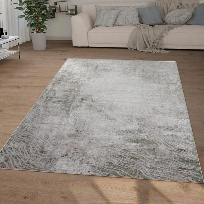 Diva Cream Green Rug - MR421