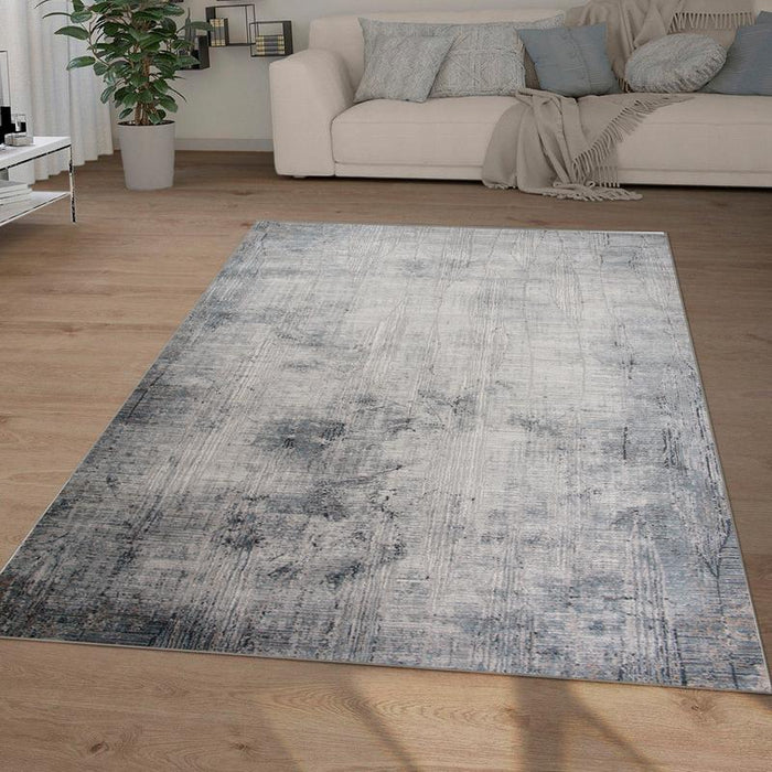 Diva Grey Navy Rug MR411