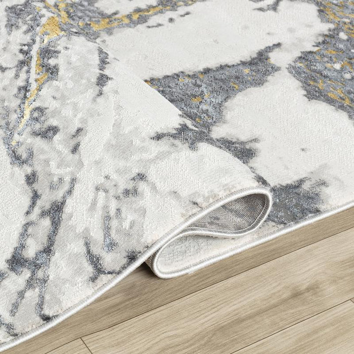 Elit Cave Grey Gold Rug