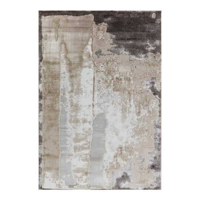 Elit Texture Beige Brown Rug