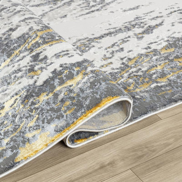 Elit Wing Grey Gold Rug