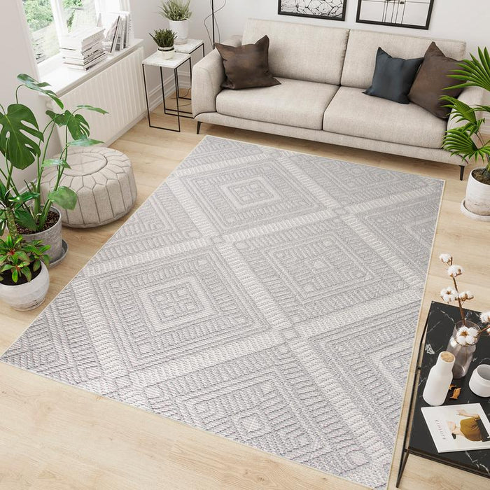 Favori Dark Grey Rug - S5908A