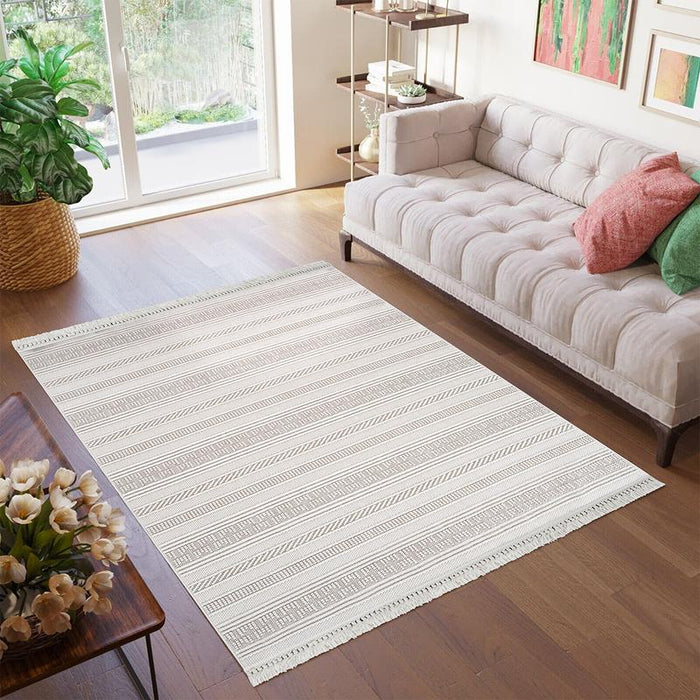 Favori Line Dot Rug