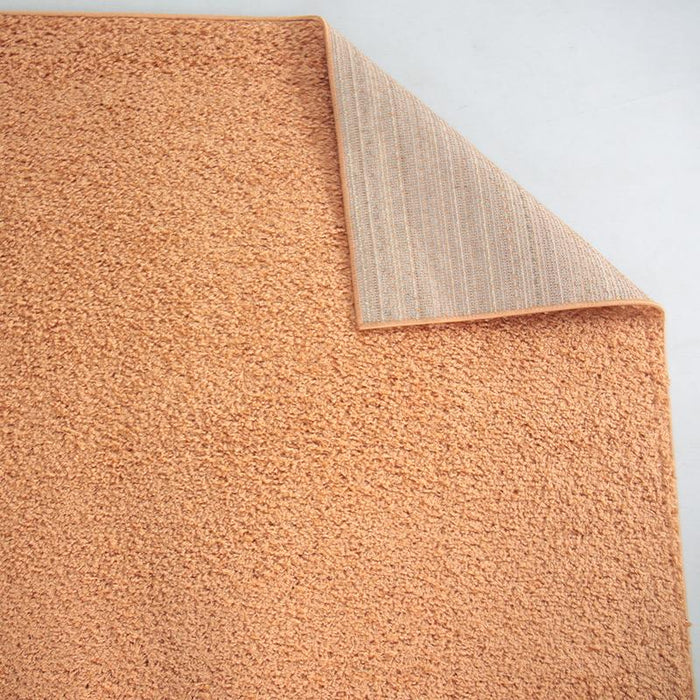 Halhal Salmon Shag Rug - 0063U