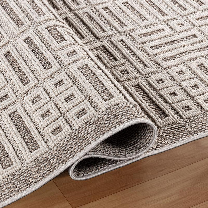 Jute White Beige Rug - 25277A