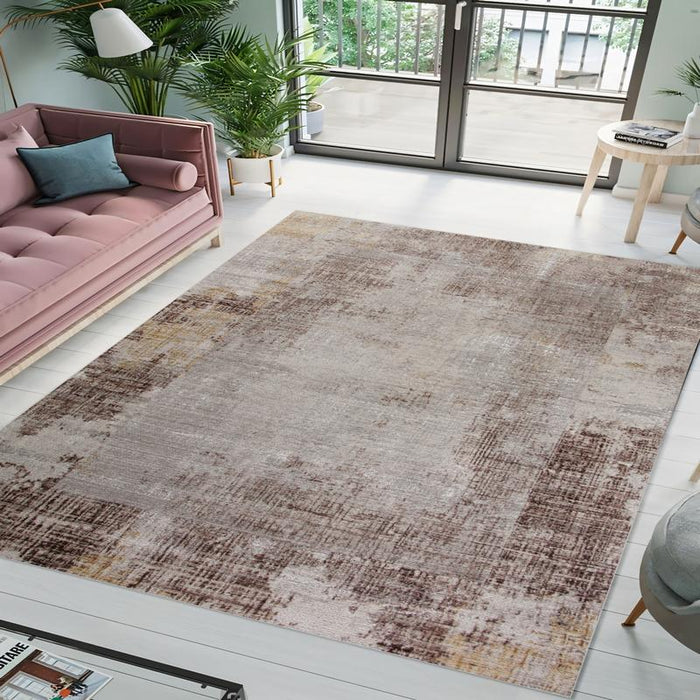 Star Cream Brown Rug - LP432