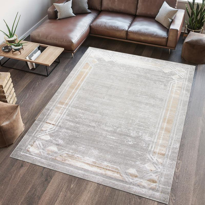 Star Grey Gold Rug - LP217