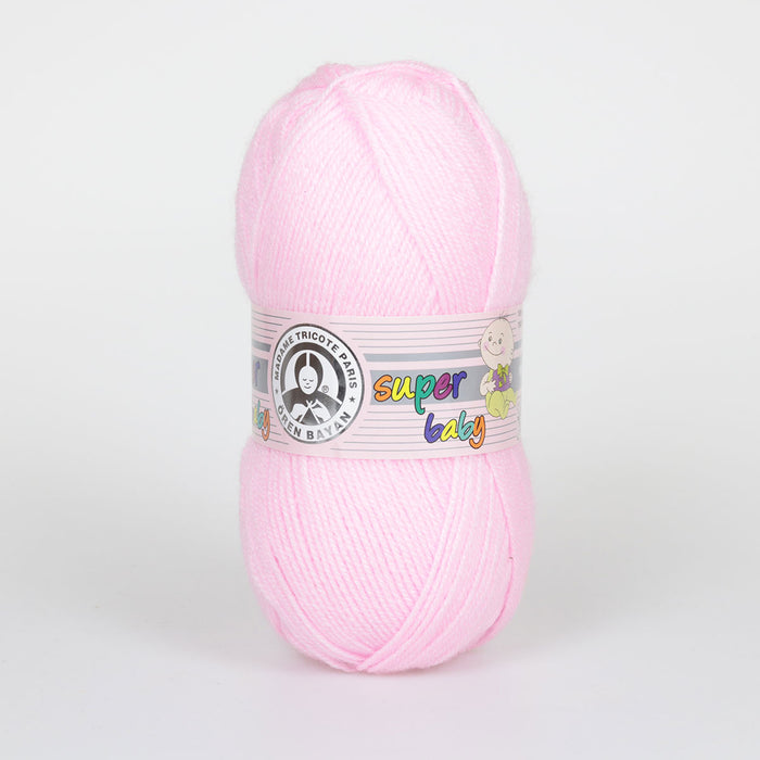 Super Baby Hand Knitting Yarn Pink