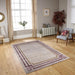 Star Modern Grey D Frame Rug - Kristal Carpets