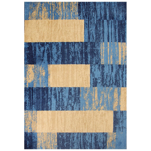 Promo Puzzle Blue Rug - Kristal Carpets