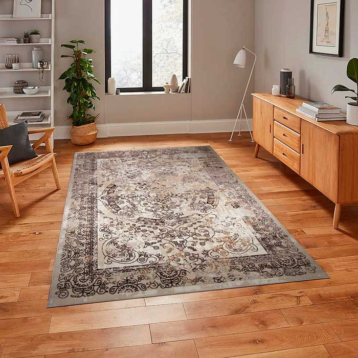 Alin Textured Highlight Rug - Kristal Carpets