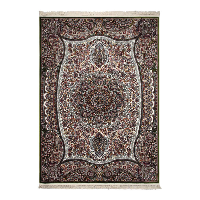 Anatolia Green Curve Rug - Kristal Carpets