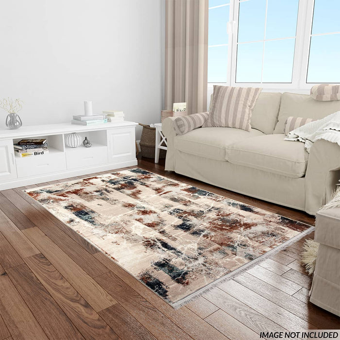 Artist Silik Beige Rug - Kristal Carpets