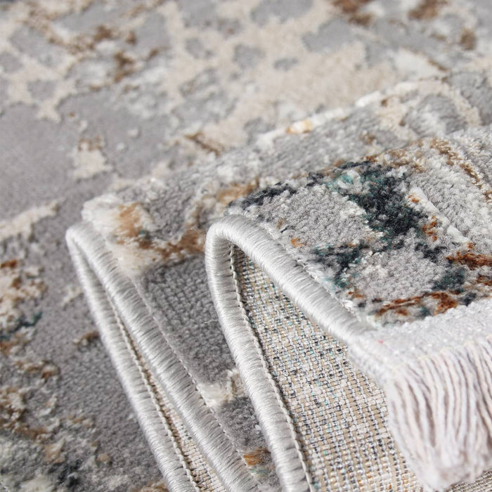 Artist Silik Grey Rug - Kristal Carpets