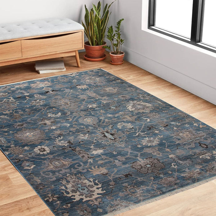 Mystick Blue Dream Rug - Kristal Carpets