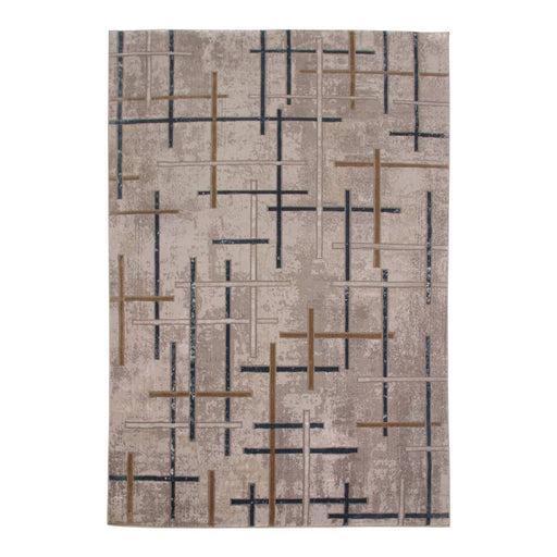 Star Line Beige Rug - Kristal Carpets